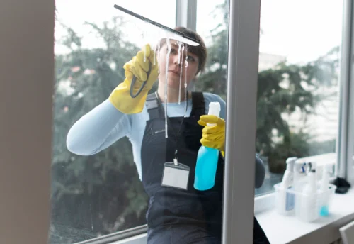 Nettoyage de vitres intérieures et extérieures à Saint-Angel